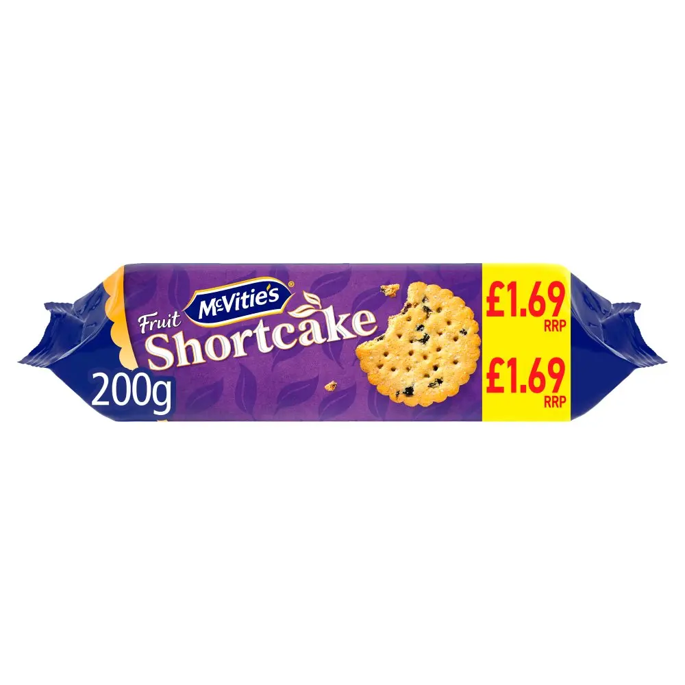MCVITIE'S FRUIT SHORTCAKE 200G (UK)