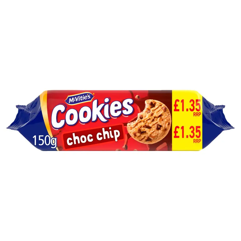MCVITIE'S COOKIES CHOCOLATE CHIP 150G (UK) 