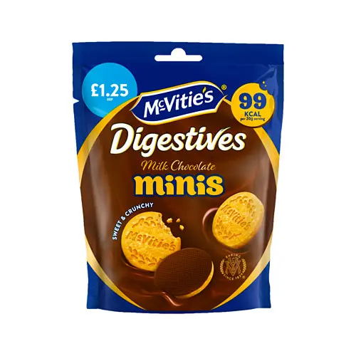 MCVITIE'S DIGESTIVES MINIS 200G (UK)