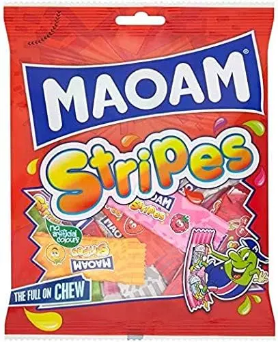 HARIBO MAOAM STRIPS 140G (UK)