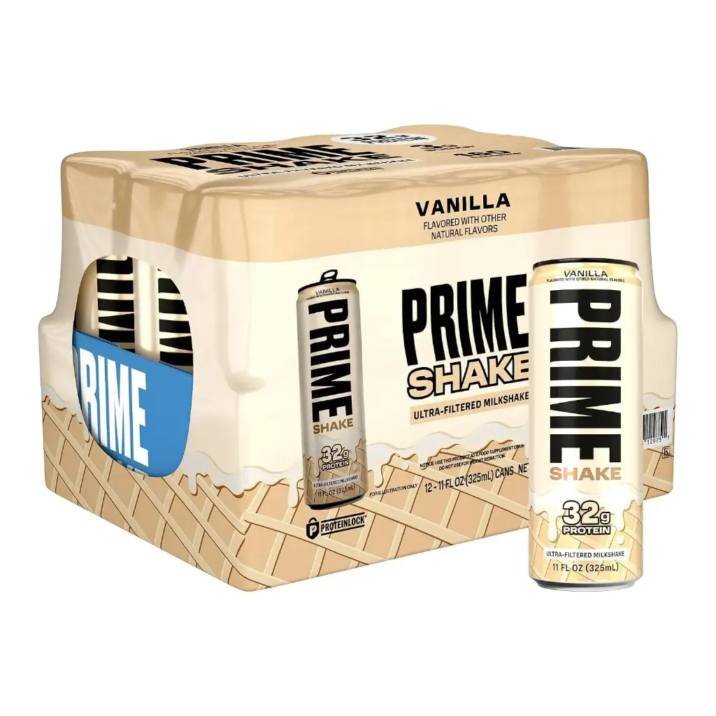 PRIME VANILLA PROTEIN SHAKE 325ML/12CT