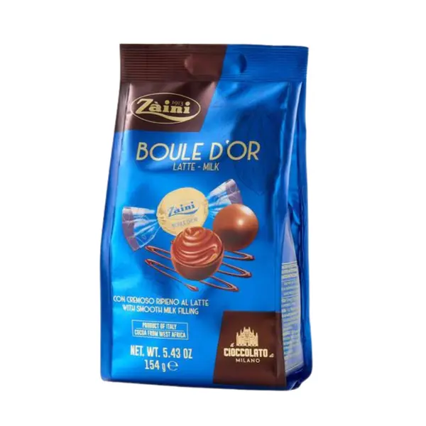 ZAINI BOULE DORO MILK CHOCOLATE 154G (ITALY) 