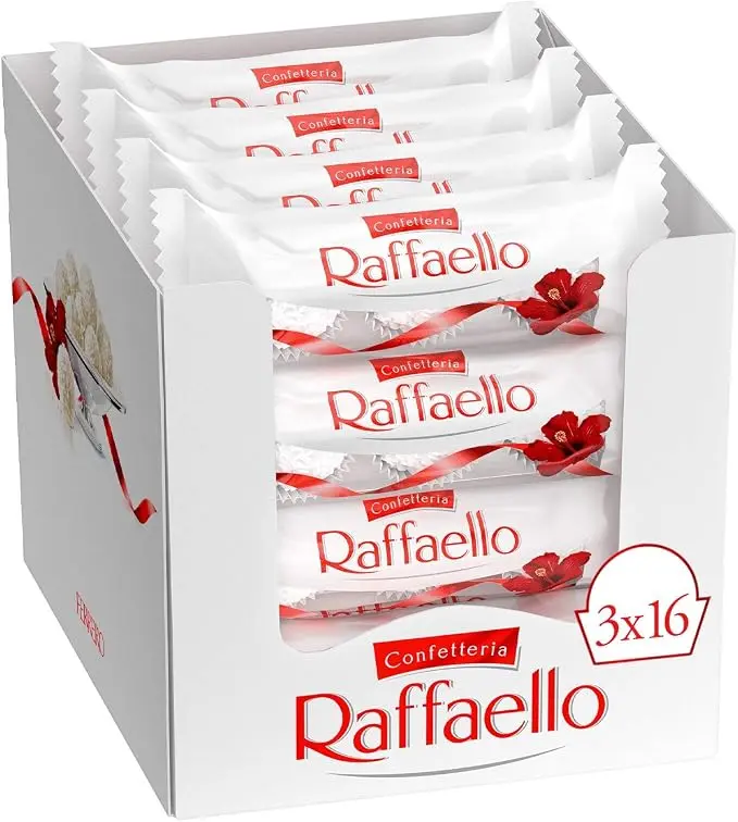 RAFFAELLO COCONUT ALMOND 3PK/16CT