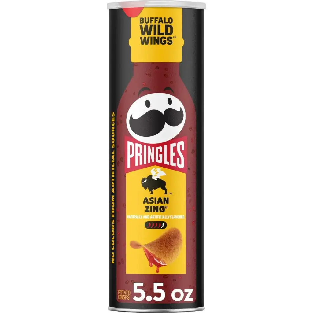 PRINGLES BUFFALO WILD WINGS ASIAN ZING 158G (US)