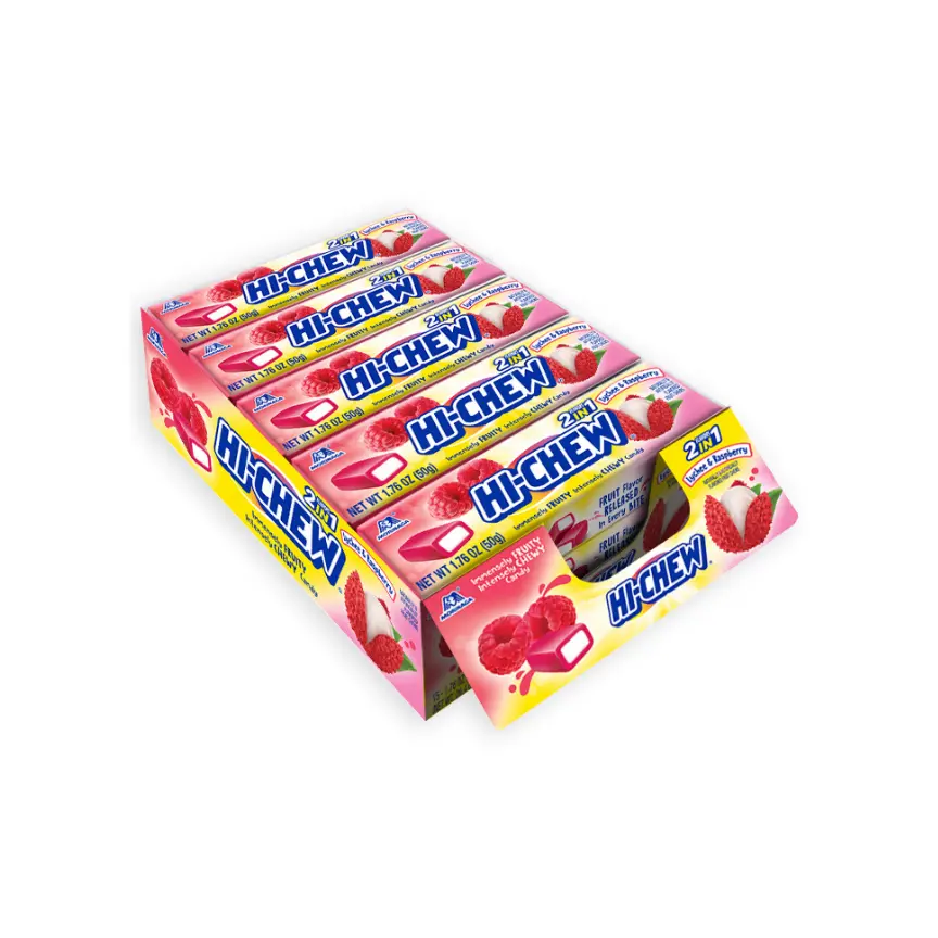 HI-CHEW STICK LYCHEE RASPBERRY 15CT/750G