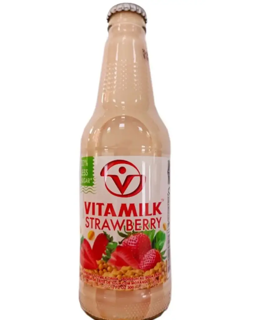 VITAMILK STRAWBERRY SOYMILK 300ML/24CT  