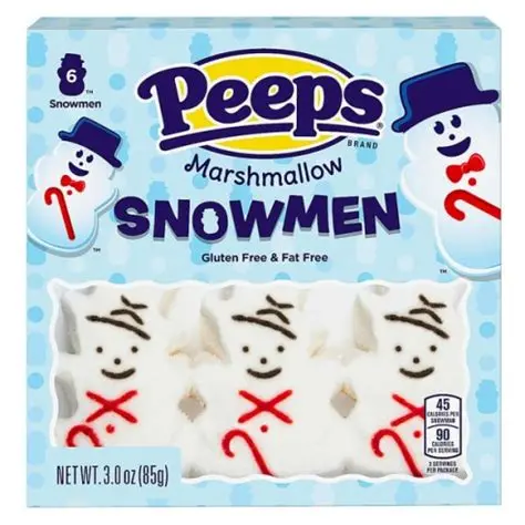 PEEPS MARSHMALLOW SNOWMAN 85G