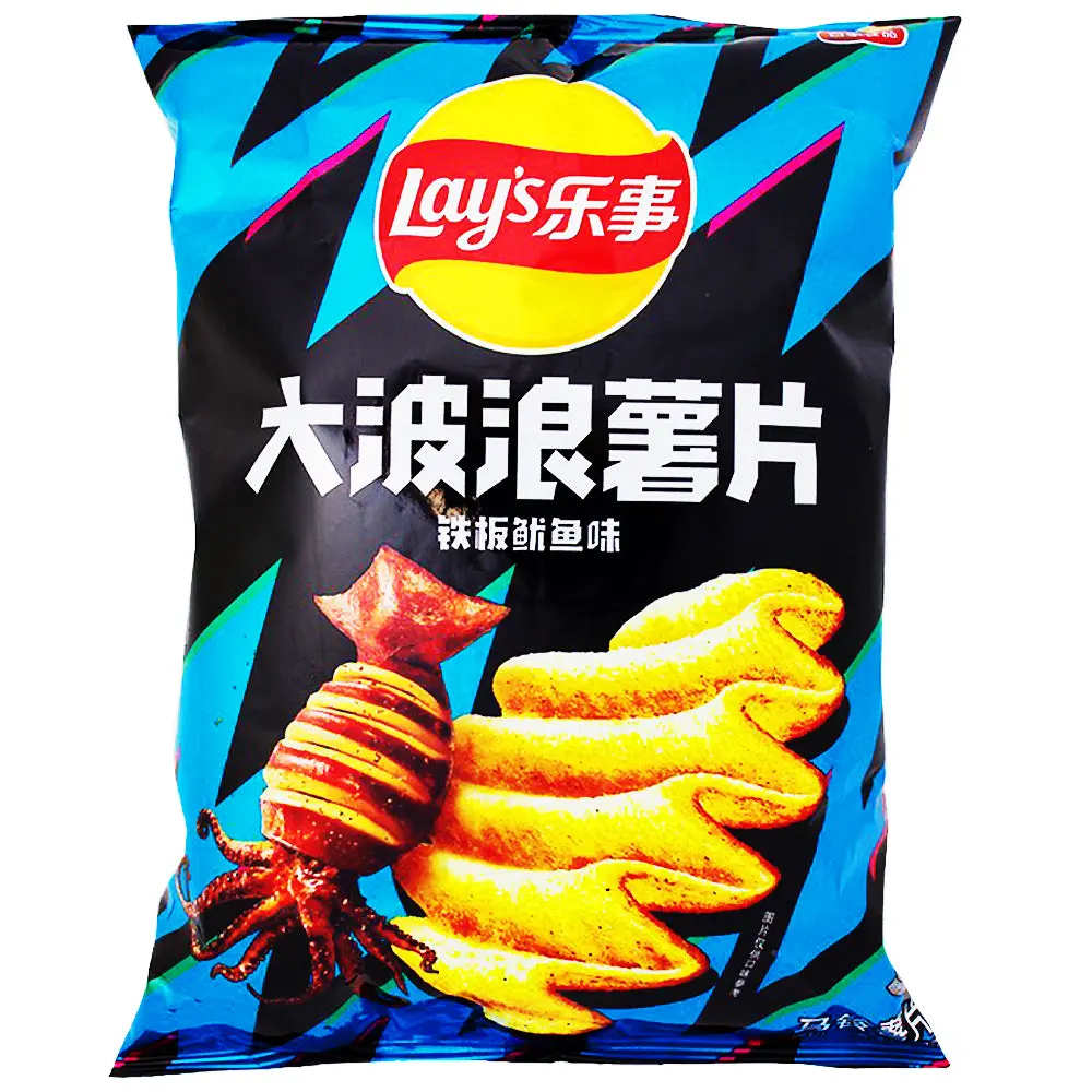 LAY'S GRILLED SQUID FLAVOUR 70G (CHINA)