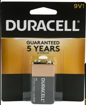 [6013] DURACELL BATTRIES 9V 