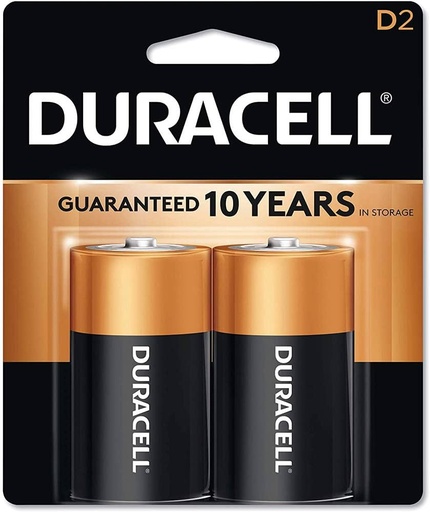 [3019] DURACELL BATTRIES D2