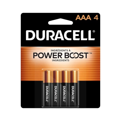 [4019] DURACELL BATTRIES AAA4