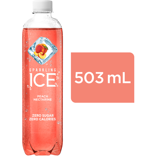 [76221] SPARKLING ICE PEACH/NECTARINE 503ML/12CT