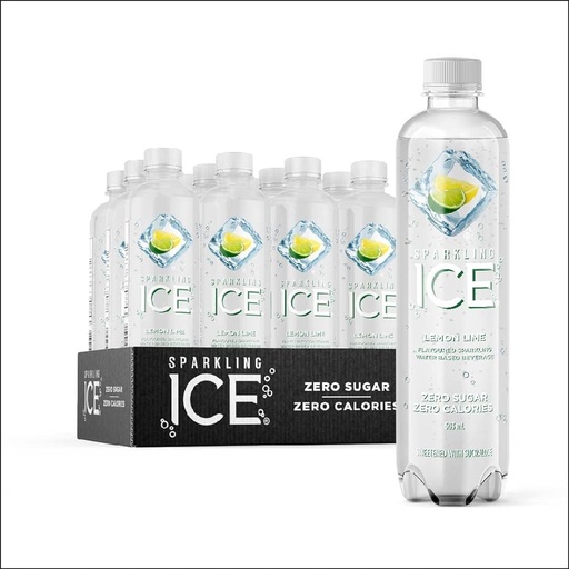 [10016571920446] SPARKLING ICE LEMON LIME 503ml/12CT
