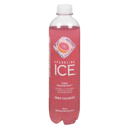 [3482] SPARKLING ICE PINK GRAPEFRUIT 503ml/12CT
