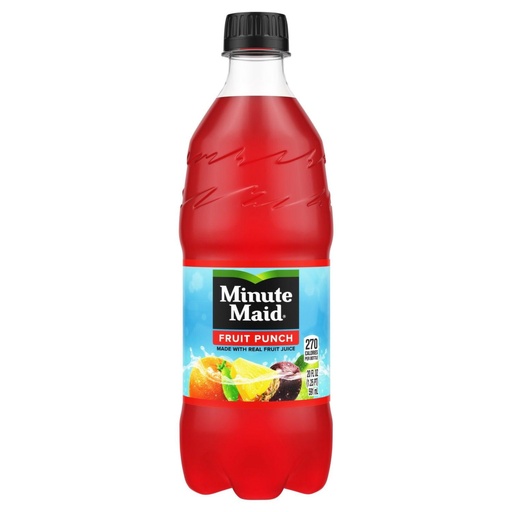 MINUTE MAID BOTTLE FRUIT PUNCH 591ML (U)