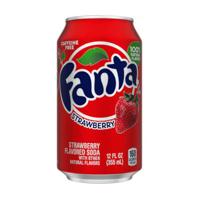 [049000030754] FANTA STRAWBERRY CANS 12PK (U)