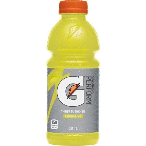 GATORADE G LEMON LIME 591ML