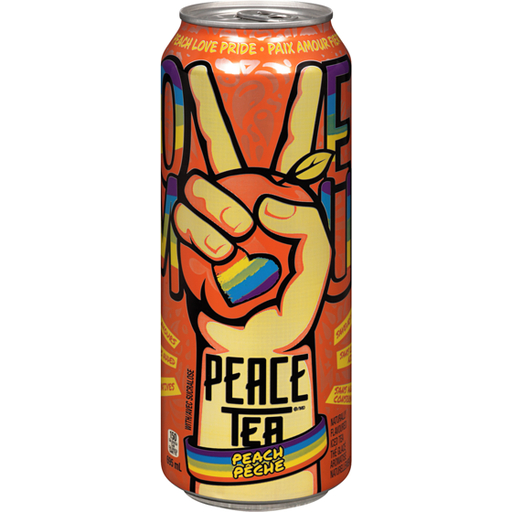 [155050] PEACE TEA PEACH PARTY 695ML 12CT