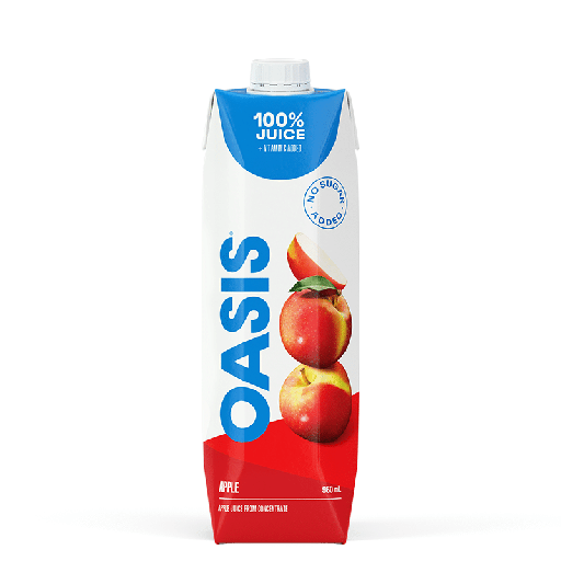 [067311010333] OASIS APPLE JUICE 960ml
