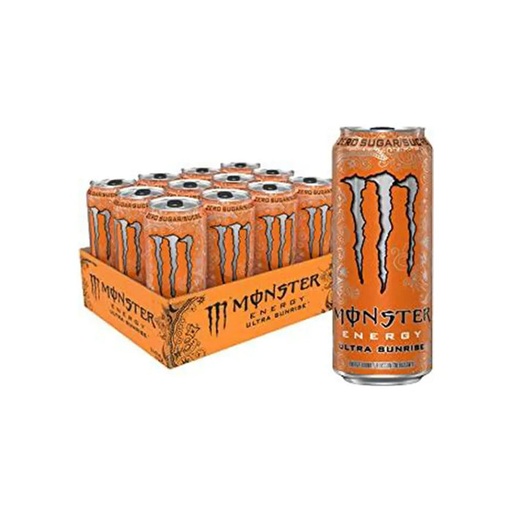 [070847021117] MONSTER ENERGY DRINK ULTRA SUNRISE 473 ML 12CT