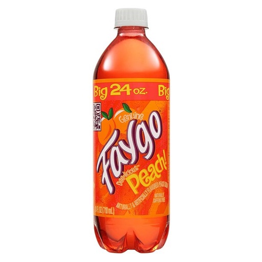 FAYGO PEACH SODA DRINK 710ml