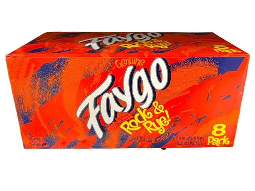 FAYGO ROCK & RYE 355ml 8CT