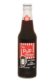 [260] POP SHOPPE BOTTLE ROOT BEER 12CT