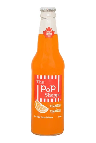 [265] POP SHOPPE BOTTLE ORANGE 12CT