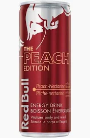 [629071000513] RED BULL PEACH EDITION 250ML/ 24CT 