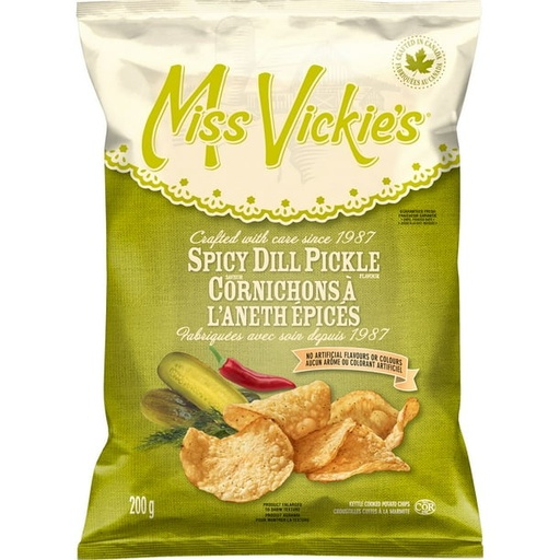[O34] MISS VICKIE'S SPICY DILL PICKLE 200g