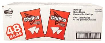 [07195] DORITOS NACHO CHEESE 45g 48CT