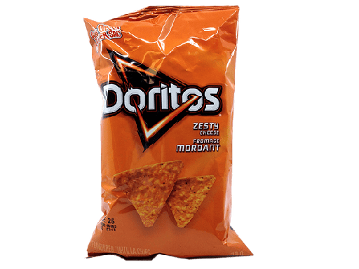 [060410272039] DORITOS ZESTY CHEESE 45g 48CT