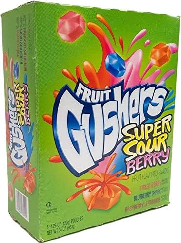 [016000135512] GUSHERS SOUR MIXED BERRY 4.25oz