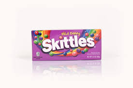 [1953E] SKITTLES WILD BERRY THEA. BOX 3.5OZ 
