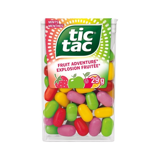TIC TAC FRUIT ADVENTURE 12CT