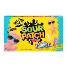 [1955D] SOUR PATCH KIDS TROPICAL THEA. BX 3.5OZ