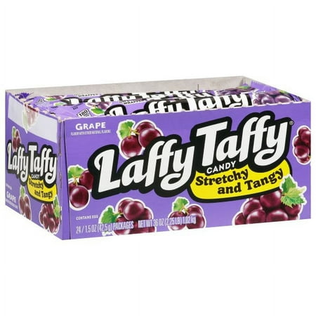 [079200180539] LAFFY TAFFY GRAPE 42G /24CT