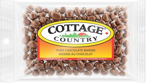 COTTAGE COUNTRY CHOCOLATE RAISINS 110g