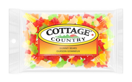 [679079492476] COTTAGE COUNTRY GUMMI BEARS 175g