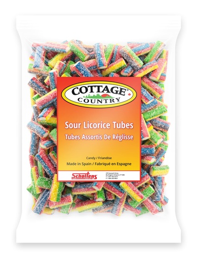 [8436574490923] COTTAGE COUNT. SR. LICORICE TUBES 1kg