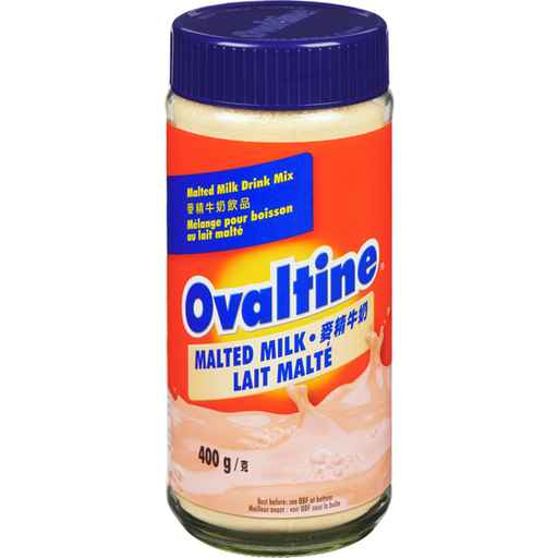[7612100054314] OVALTINE MALTED MILK BOTTLE 400g