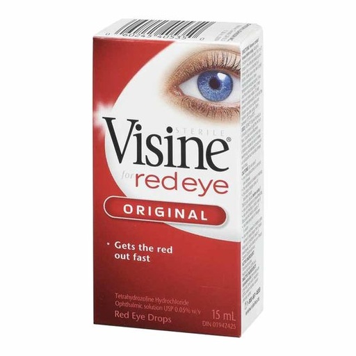 [5350] VISINE EYE DROPS ORIGINAL 15ML