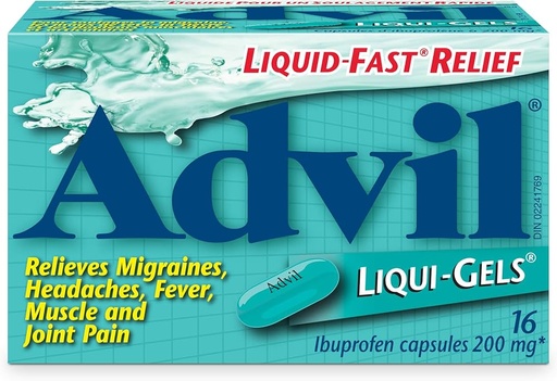 [ALG/4909] ADVIL LIQUI-GELS CAPSULES /16'S