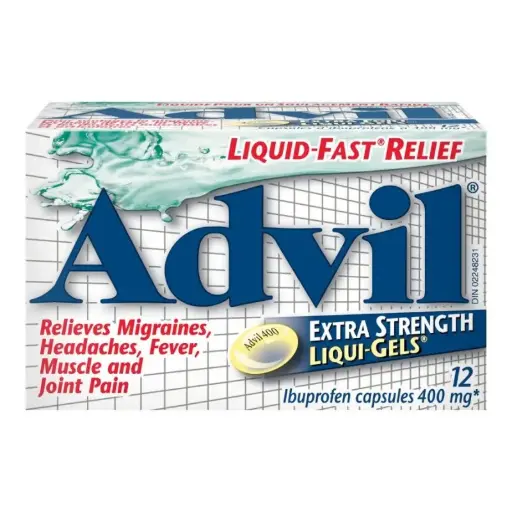 ADVIL EX ST LIQUI-GELS CAPSULES/ 12'S