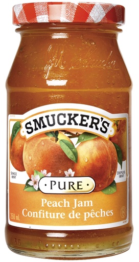 [051500044711] SMUCKER'S JAM PEACH JAM 250ML