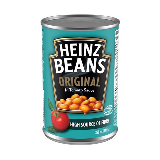 [CAF00516] HEINZ BEANS ORIGINAL IN TOMATO SAUCE 398ML