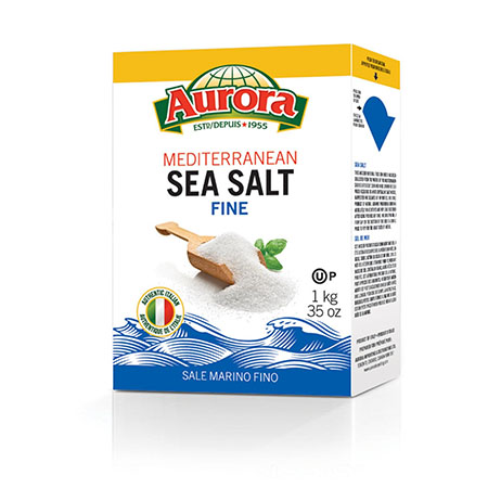 [SLT01200] AURORA SEA SALT FINE 1KG