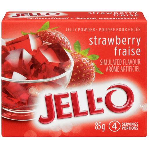 [066188013201] KRAFT JELL-O STRAWBERRY 85g