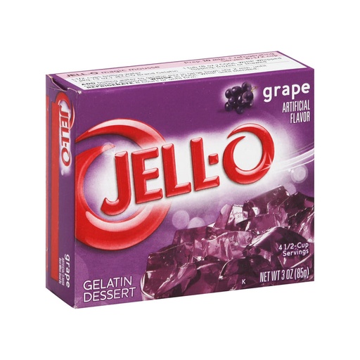 [JAM02062] KRAFT JELL-O GRAPE 85g