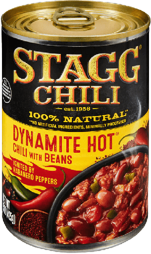 [CAF00794] STAGG CHILI DYNAMITE HOT 425G